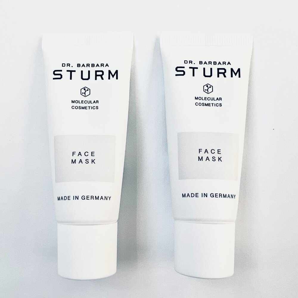 DR. BARBARA STURM Face Mask Mini 20 ML x 2 Tubes NWT